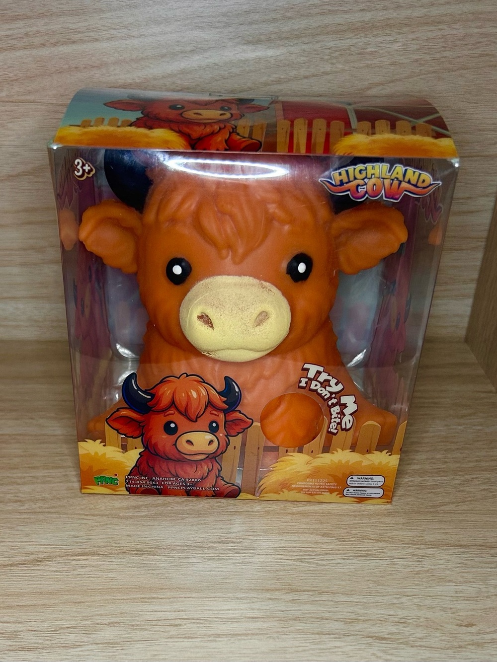 Jumbo Highland Cow Squishy